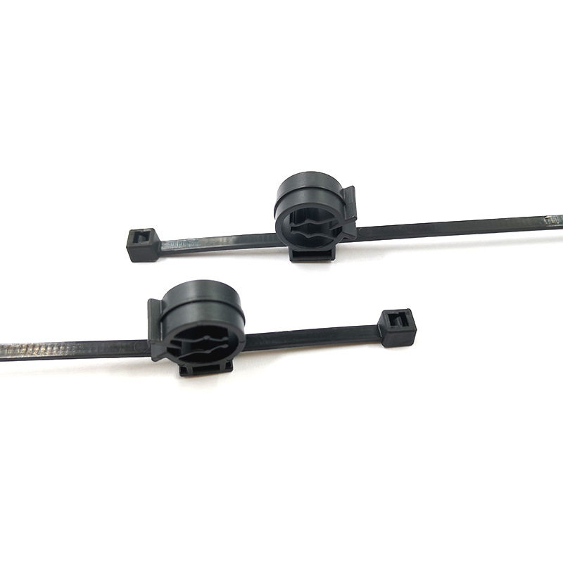 Fixed Cable Ties, Pipe Clamp Cable Ties, Pipe Clamp Cable Ties, Black 15600689 |   T30Roc1A