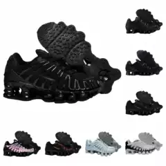 EU/US Cross-Border Shox TL 13 Pillar Plus Size Air Cushion Shoes Thick Sole Height Increasing Running Sneakers for Men and Women