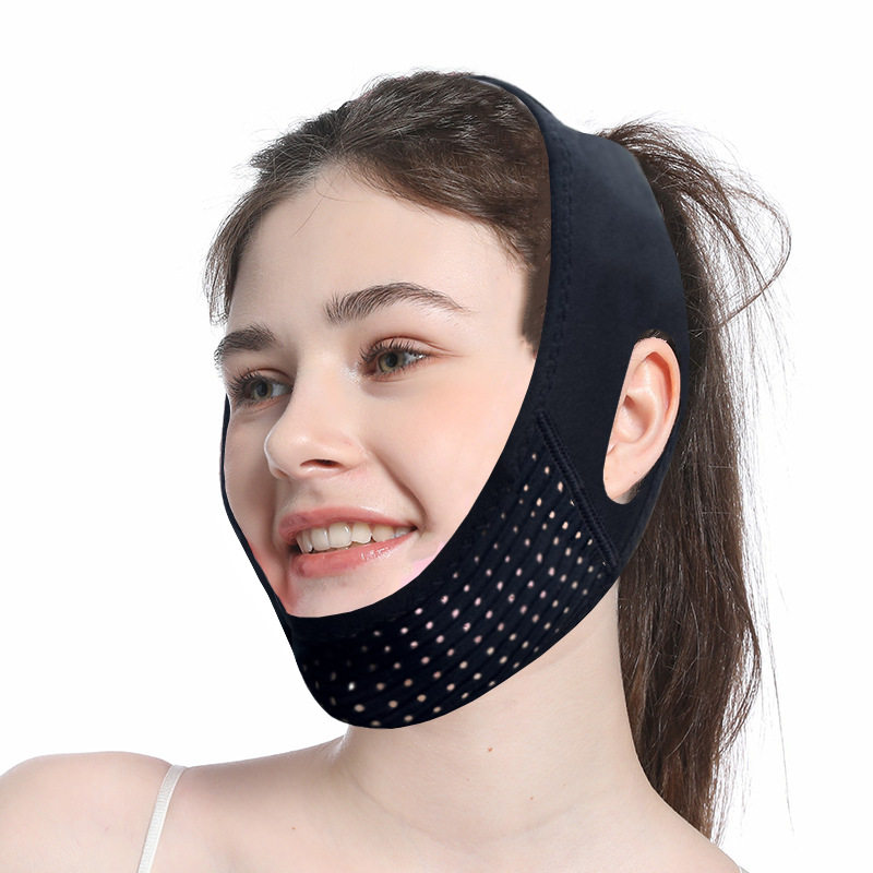 V-Face Mask, Small Face Shaping Sleep Mask, Firming Nasolabial Folds, Double Chin Lifting, Small V-Face Bandage, Double Chin
