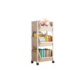 Trolley Storage Rack Bedroom Snacks Floor Multi-layer Living Room Storage Bookshelf Mobile Kitchen Vegetable Basket Storage