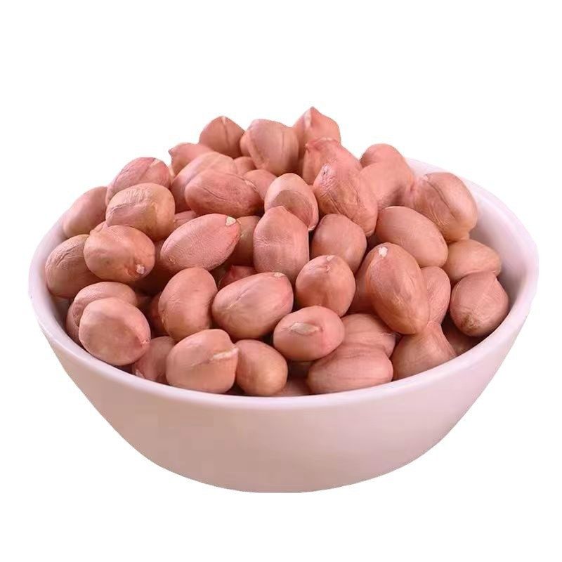 Discounted Fresh Peanuts 2.5kg Large Pieces Raw Peanuts 10 White Sand Large Oil-Pressed Peanuts Freshly Peeled New Skin