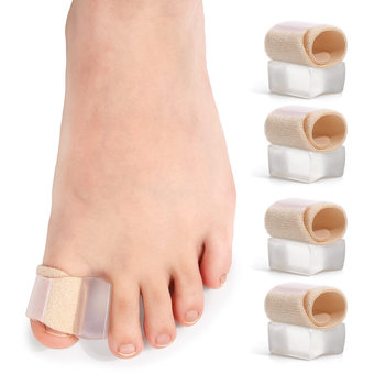 Day and Night Use Big Toe Bone Overlapping Toe Separator Soft Silicone Comfortable Invisible Wearable Shoe Thumb Valgus Corrector