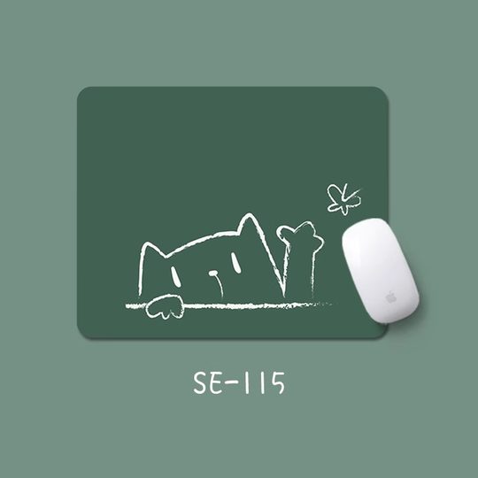 Cute Little Fresh Mouse Pad for Girls Ins Style Wristband E-Sports Notebook Simple Keyboard Pad Office Desk Pad