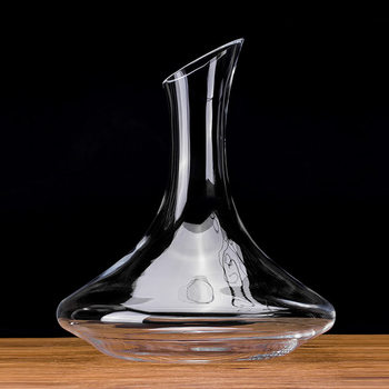 Wine Decanter Household Glass Wine Dispenser with Handle Large Capacity Beveled Wine Decanter Support Wholesale Generation