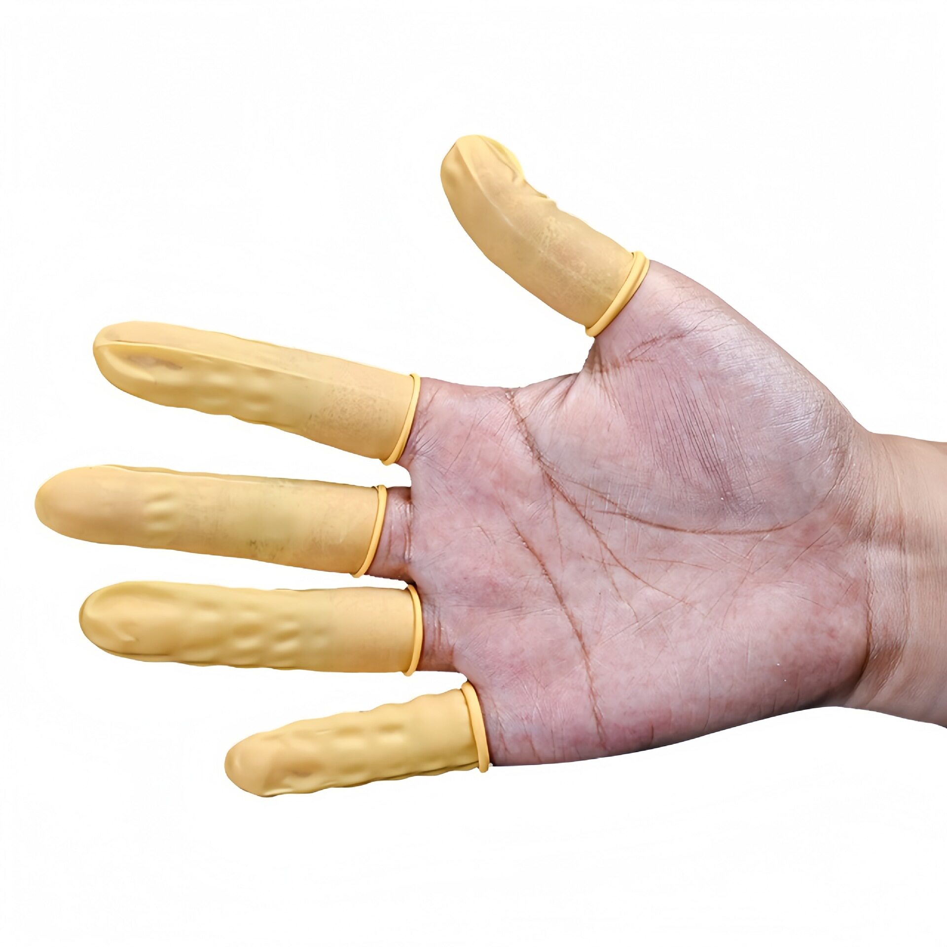 Disposable latex finger set beauty tattoo finger set anti-static finger set sterile powder-free dust-free finger set