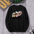 Sweatshirt black great wall