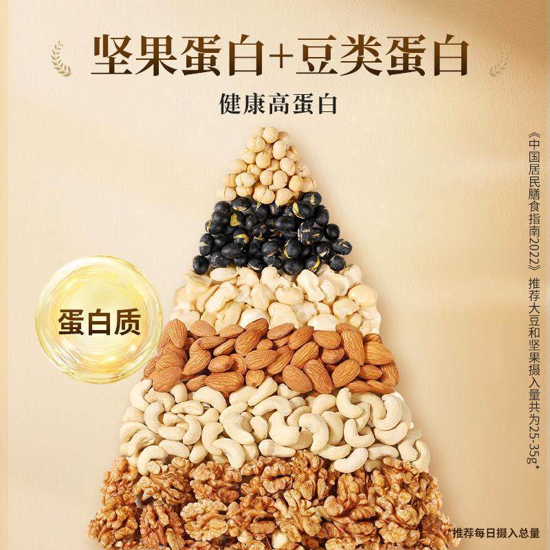 Baicaowei Nut Mix in a Jar 500g Mixed Nuts Casual Snack for Afternoon Tea Popular Snack for Online Selling
