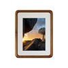 Solid Wood photo frame setting table 6/8/12 inch log picture frame mounted and washed photo frame wall a4 black walnut frame