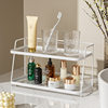 Cream Style Bathroom Toilet Storage Rack Toilet Toilet Wash Countertop Storage Rack Desktop Cosmetics Rack