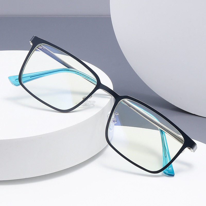 New European and American Fashion Square Frame Sunglasses for Men, Outdoor Color-Changing High-End Sun Protection Men's Sunglasses, Cross-Border Wholesale