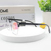 TR90 metal non-magnetic titanium retro eyebrow myopia glasses frame Net red transparent frame FC152