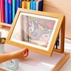 Children's Art Painting Storage Picture Frame Kindergarten Work Display Frame A4A3 Framed Easel Magnetic Flip Photo Frame