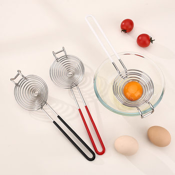 Cross-Border Egg White and Yolk Separator 304 Commercial Egg Duck Egg Goose Egg Household Multi-Functional Baking Filter