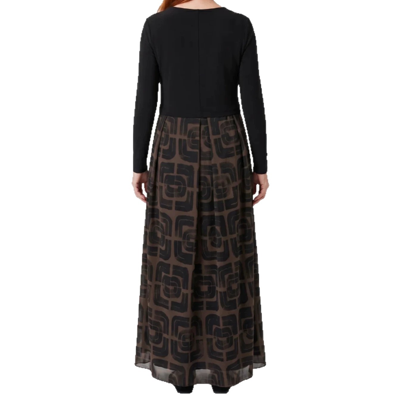 3D Effect Casual V Neck Long Sleeve Loose Dress Spring Summer Collection Womens Fashion Wholesale Available
