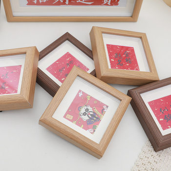 Mini calligraphy and painting frame, wall hanging table, calligraphy frame, photo frame, framed display card, calligraphy and painting frame manufacturer wholesale