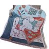 Cute Pet Paradise Sofa Throw Blanket Decorative Dormitory Wall Tapestry Cartoon Sofa Cushion Outdoor Camping Picnic Mat