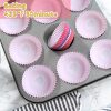 Wholesale oven special oil-proof paper snow mei Niang cake cup high temperature resistant oil-proof Mafen baking cupcakes