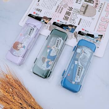Love stationery new 77105 Conan joint name cartoon compasses 2-piece student drawing compasses suit wholesale