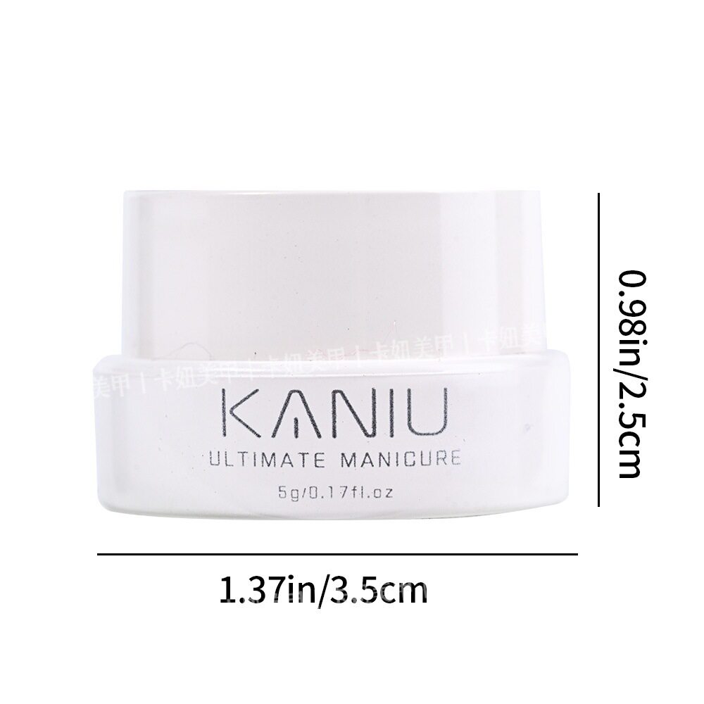 Kaniu Nail Art Glitter Nail Polish Gel 2025 Trendy Canned Ultra-Thin Korean Style Brightening Versatile Platinum Gel Wholesale