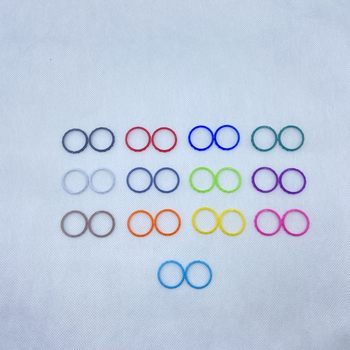 Ps5 Handle DIY Decorative Ring Colorful Plastic Ring Ps5 Handle Accessories Left and Right Pair