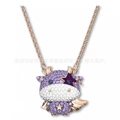 Colorful cow necklace