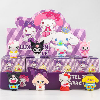 Popular Sanrio Resin Flocking Ornaments, Children's Toys Wholesale, Trendy Toy Dolls, Factory Blind Bags and Blind Boxes