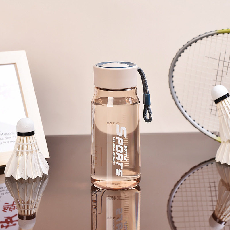 新款便携户外运动水杯男女商务直身塑料杯批发创意活动礼品随手杯