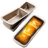 Manufacturer Pound Cake Bread Mold Rectangular Non-Stick Long Small Toast Box Commercial Oven Household Baking Pan Baking
