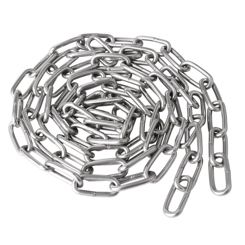 Outdoor windproof non-slip thick chain clothesline artifact outdoor drying quilt balcony hanging clothes quilt wire rope