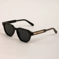 Black frame, grey lens