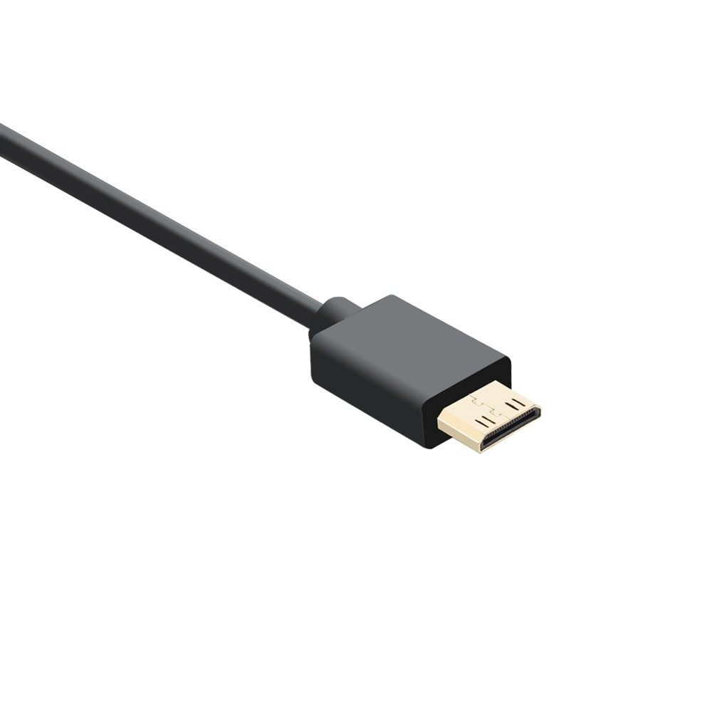 HDMI cable mini ultra-fine 2.0 version 4K60p HD ultra-fine Micro Small head ultra-short soft camera cable