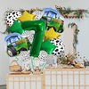 New farm theme farm car balloon set 32 inch digital cow pattern birthday balloon photo props