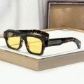 Tortoiseshell Frame, Yellow Lenses