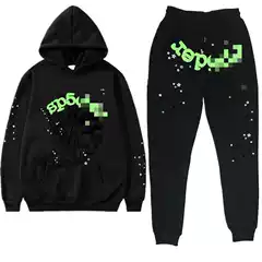 2026 Cross-Border European and American Trendy Style K2Y Letter Print Couple Sweatshirt Men's and Women's Hoodie Sweatshirt Set
