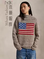 European and American 2025 New Cross-Border Retro High-Neck Casual Loose Long-Sleeved Knitwears Aliexpress New Autumn and Winter Knitwears