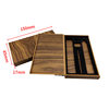 Universal Watch Strap Packaging Box Watch Chain Wooden Box Neutral Black Walnut Color Pvc Children's Packaging Digital