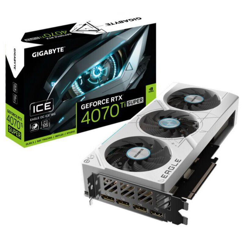 Подходит для настольной видеокарты Gigabyte GeForce RTX 4070 TiS EAGLE OC ICE 16G Изображение 1