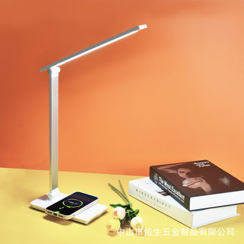 Cross-border Student Desk Lamp Recharged Dual-purpose Bedside Reading Lamp Gift Eye Lamp Dormitory Learning Intelligent Folding Desk Lamp