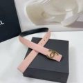 3.0cm wide black with pink black gold buckle