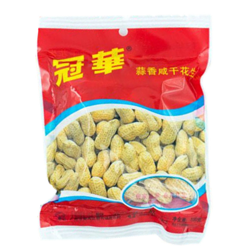 Guanhua Garlic Salted Dried Peanuts 100g Casual Snacks Appetizers Peanut Specialty Beer Companion
