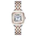 Rose white (hydraulic) popular women's watch with steel straps