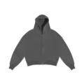 Dark gray/zipper style
