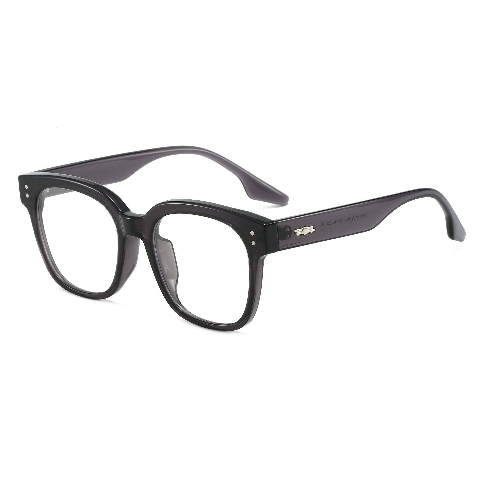 1112 big frame net red same GM box UN A.C anti-blue light flat lens men's myopia frame TR90 glasses