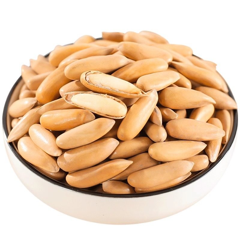 Brazilian Pine Nuts 2025 New Crop Extra Large Grade Hand-Peeled Pine Nuts Dried Nuts Wholesale Nongxiangsen Official Flagship Store