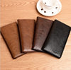 New long wallet men's pu multi-functional large capacity card bag men's business wallet spot wholesale