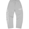 Gray sweatpants