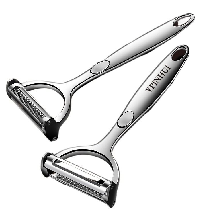 Stainless Steel Peeling Knife Peeler Multifunctional Potato Peeling and Shredding Artifact Kitchen Fruit and Vegetable Peeling and Peeling Knife