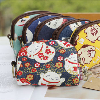 New Coin Purse Shell Small Cloth Bag Cute Girl Small Wallet Japanese Style Small Bag Coin Storage Bag