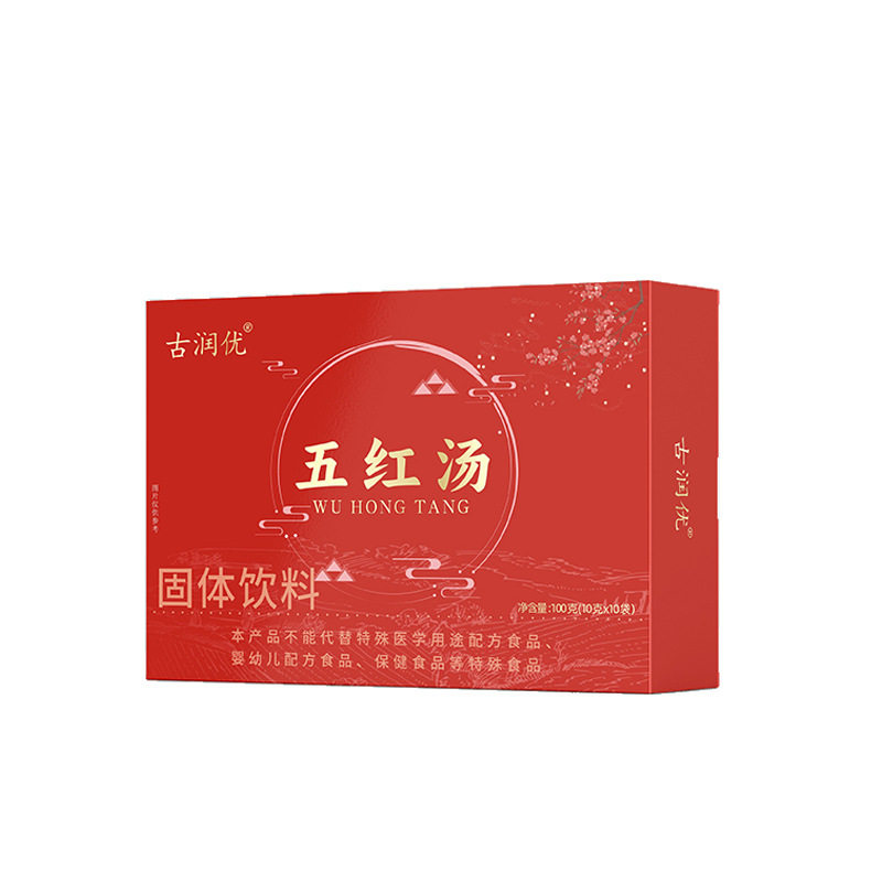 Gurunyou Wu Hong Tang Oem Customization: Red Dates, Five Red Powders, Brown Sugar, Ginger Tea, Red Beans, Goji Berries, Peanuts