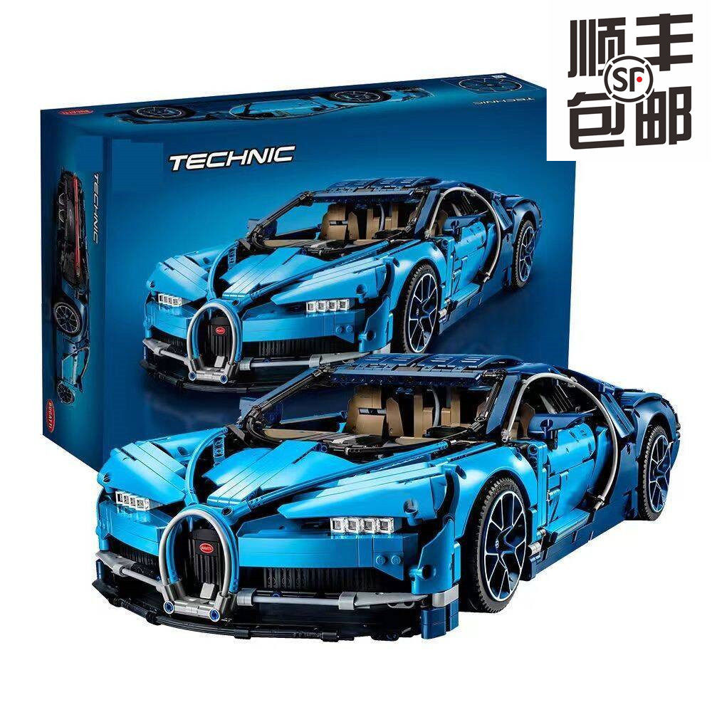 Трансгранично подходит для конструкторов Lego 42083 Bugatti Veyron building block technology, модифицированных механической группой игрушек, в которые трудно играть. Изображение 1